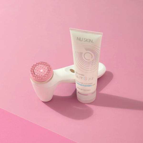 ageLOC LumiSpa iO Rose Gold Rengöringskit – Normal till kombinerad hud